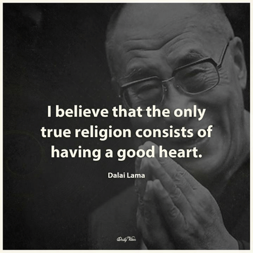 I BELIEVE THAT THE ONLY TRUE RELIGION 